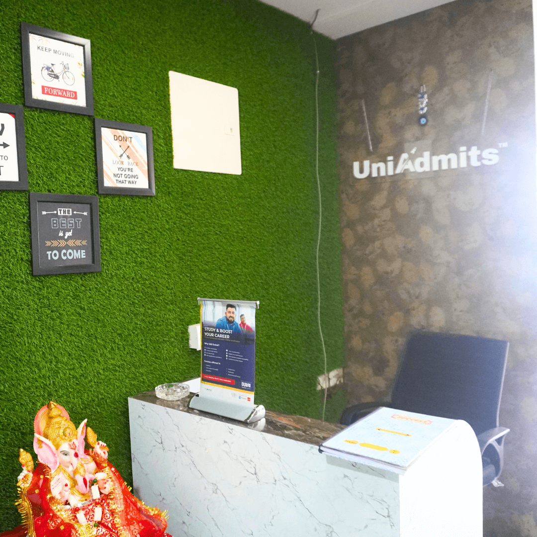 Uniadmits office reception