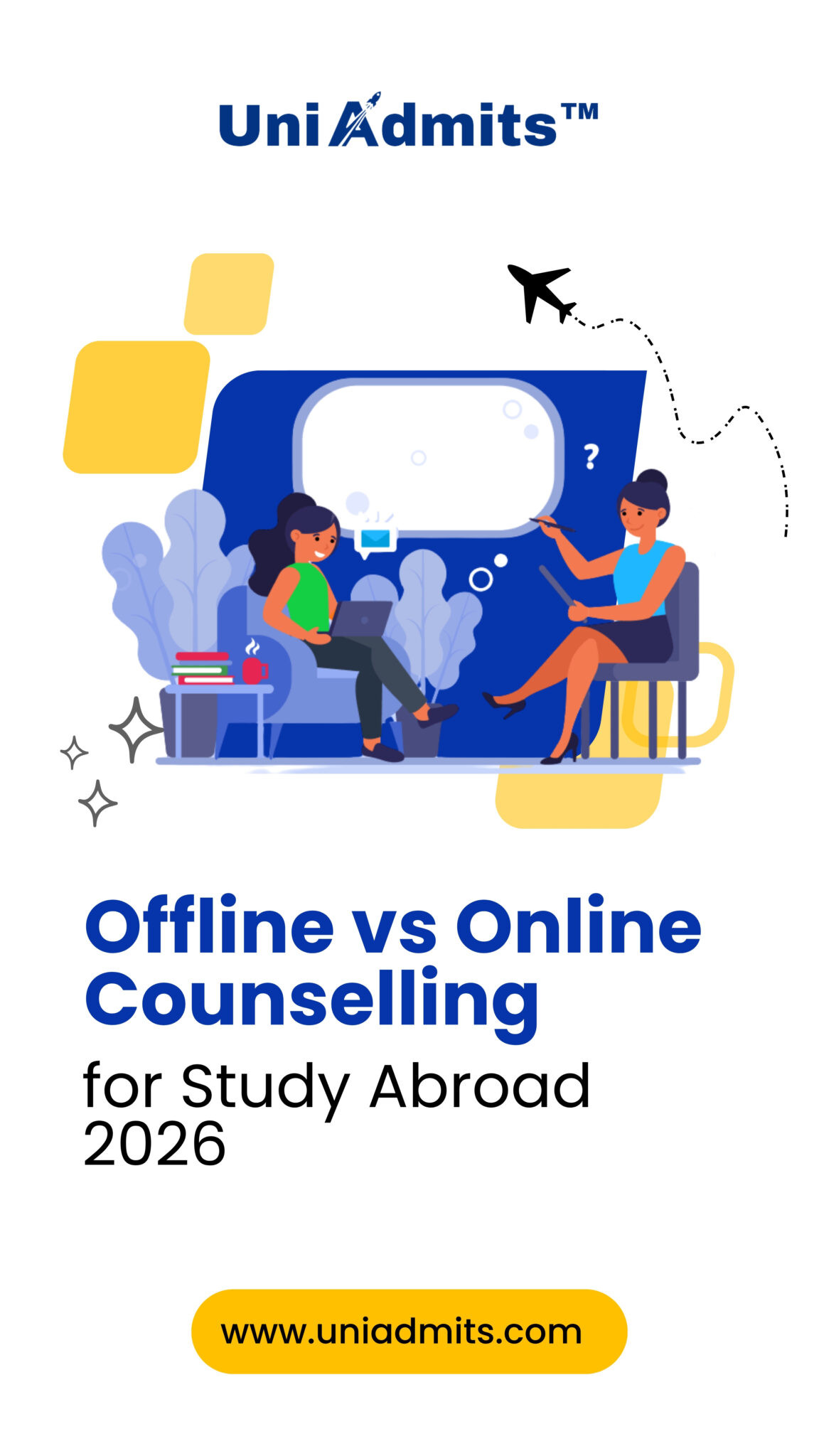 Offline vs Online Counselling for Study Abroad 2026